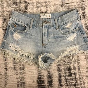 Abercrombie jean shorts
